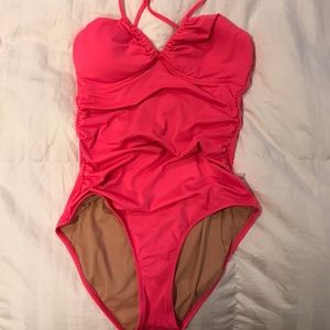 J. crew halter one piece swim suit